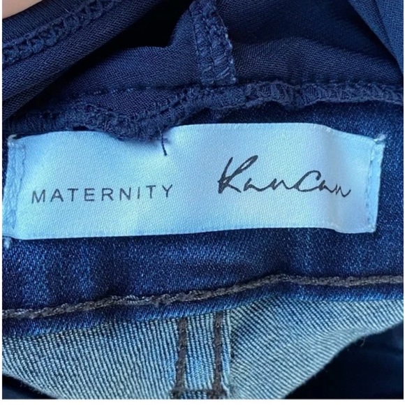 KanCan Maternity Flare Jeans Dark Wash Size 27 - Picture 6 of 11